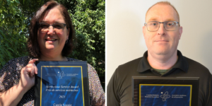 Carole Savoie and Jeff Fleming